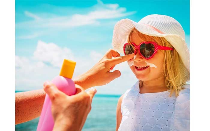 ضدآفتاب کودکان