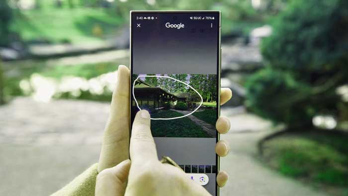 عکس گرفتن با موبایل