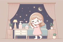 روتین شبانه دختران جوان