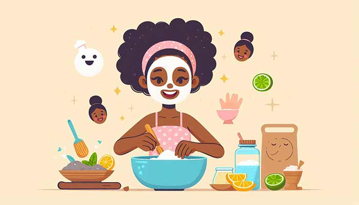 ماسک لایه بردار و روشن کننده خانگی