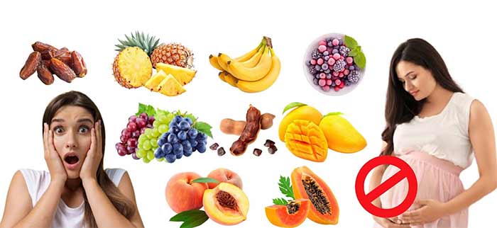میوه های ممنوع در دوران بارداری
