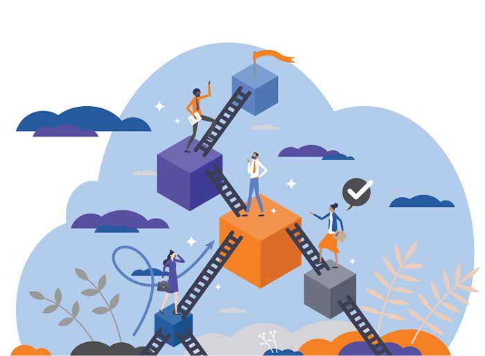 دید بلندمدت در مسیر هدف 